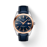 Tissot Gentleman Powermatic 80 Silicium Solid 18K Gold Bezel Herrenuhr - T927.407.46.041.00